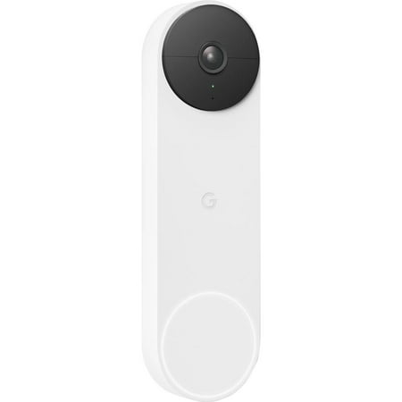 Open Box Google Nest Battery-Powered Doorbell - Snow (GA01318-US)