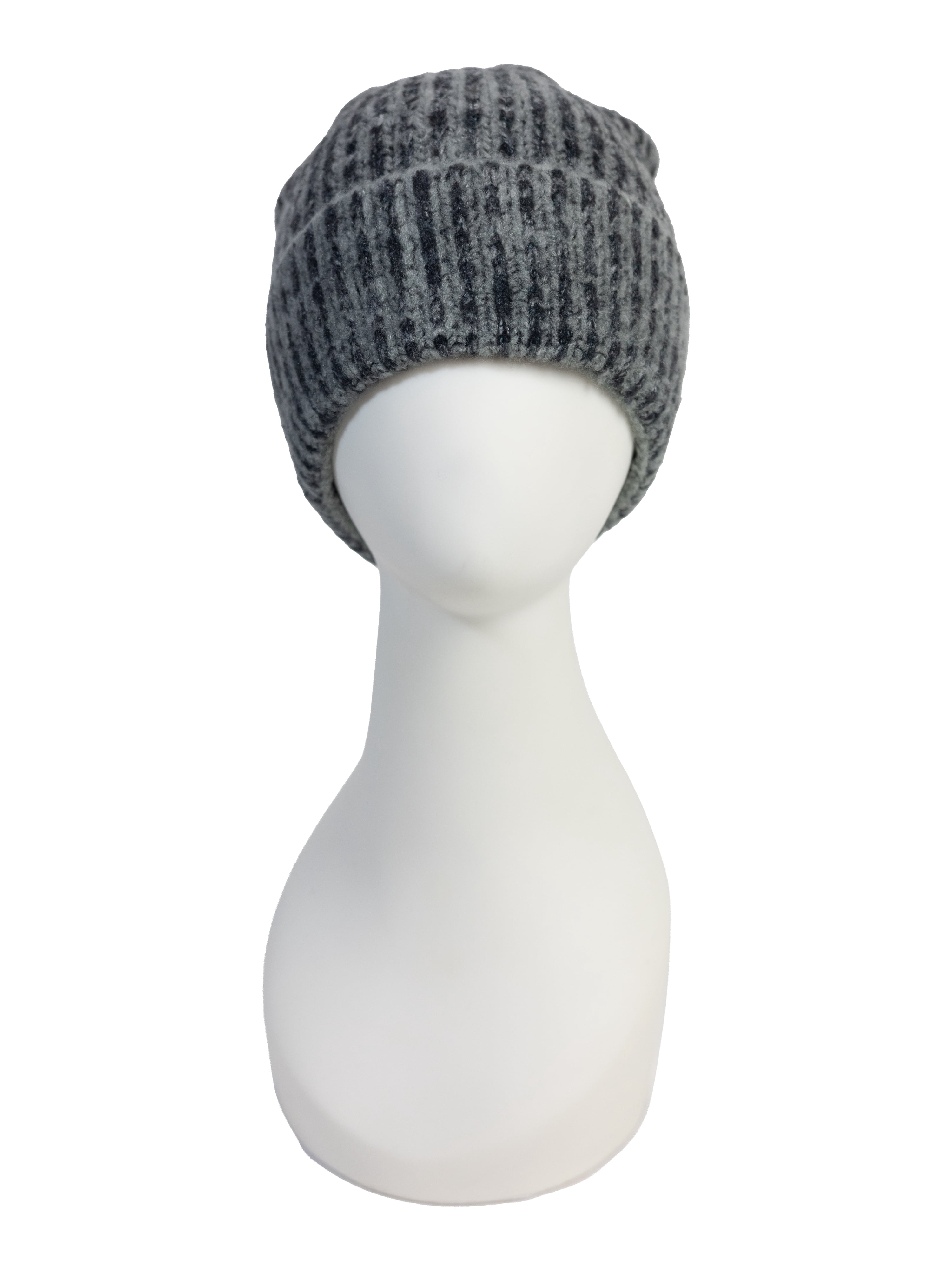 No Boundaries Mens 2-Pack Beanie, Gray, One Size