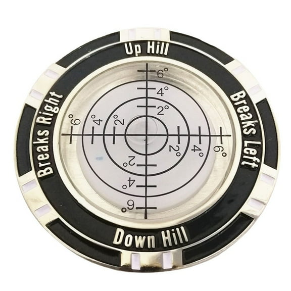 Slope Reader Golf Peripheral High Level Reading Aid White