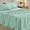 Sage Green, variant on Sasttie King Size Sheets Set Brushed Microfiber, 4 Piece Sheet Set Upto 16 Inches Deep Pocket Bedding Sheets & Pillowcases - Navy