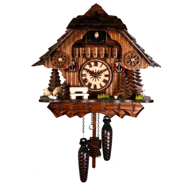 Horloge Coucou Quartz Forêt Noire Maison avec Musique