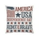 thumbnail image 1 of Fiudx Ofertas Relámpago Funda De Almohada Con Estampado Digital De Lino Estilo Funda De Almohada Del Día De La Independencia, 1 of 1
