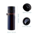 thumbnail image 3 of QUTETN 1pc High-Power 8X HD Magnification Monocular Telescope- Portable, Ideal for Outdoor Adventures, Hunting, Travel & Concerts- Perfect Gift for Halloween, Christmas, Black Friday, 3 of 4