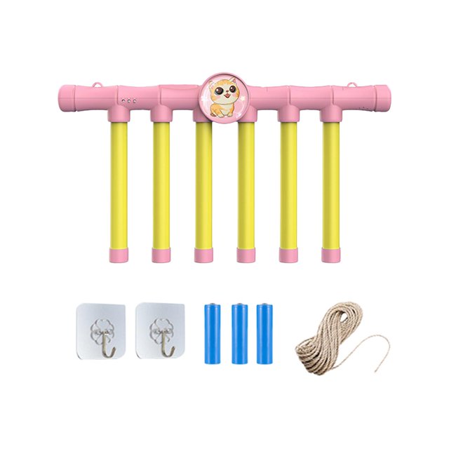 Juguete de entrenamiento de reacción Sticks Catcher Juego de captura Reactividad Enfoque Mano Ojo Juego de coordinación para la familia Padres e hijos Rosa Baoblaze palos de reacción