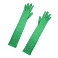 thumbnail image 1 of Mujer damas gótico fiesta disfraz boda nupcial codo rgo guantes Verde Colcomx Guantes de raso largo, 1 of 8