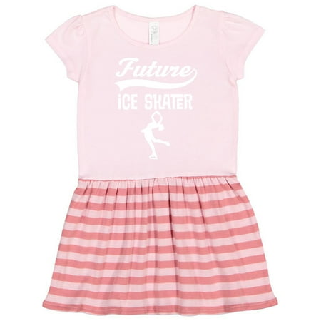 

Inktastic Future Ice Skater Girls Skating Gift Toddler Girl Dress