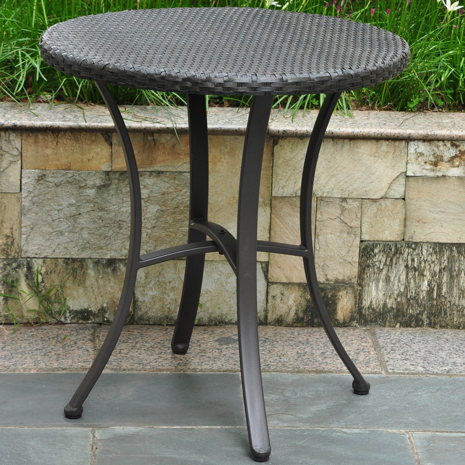 International Caravan Barcelona Resin Wicker 28 In Bistro Table International Caravan Barcelona Resin Wicker 28 In Bistro Table Com