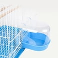 thumbnail image 3 of Miangastore 1pc Caged Multi Cage Covered for Small Canary Budgies Parrot (Light Blue), 3 of 8