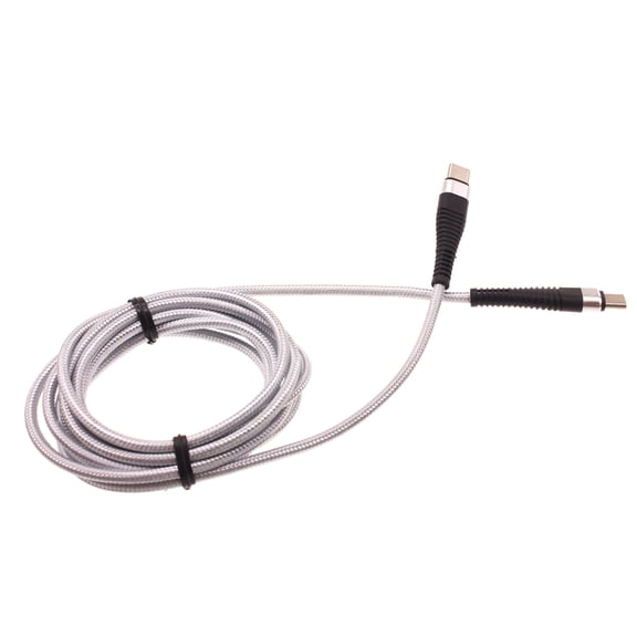 Type-C to USB-C 10ft PD Cable for Motorola One 5G Ace - Charger Cord Power Wire Sync Braided Fast Compatible With Motorola One 5G Ace