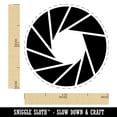 thumbnail image 2 of Camera Aperture Shutter Lens F-Stop Rubber Stamp for Scrapbooking Crafting Stamping - Medium 1 Inch, 2 of 7