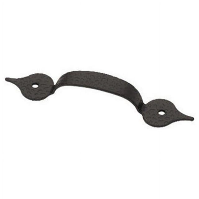 Liberty Hardware P93000L-BL-U 3,5 Pouces Marteau Noir Pull&44; 2 Pack