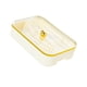 thumbnail image 4 of Platos para servir divididos Plato de frutos secos Decorativo Multifuncional Moderno 6 Blanco, 4 of 9