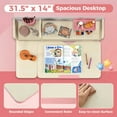 thumbnail image 4 of Spaco Height Adjustable Kids Study Desk with Tilt Desktop for 3-12 Years Old-Pink, Toddler Table and Chair Set for Arts & Crafts, Snack Time, Homeschooling, Homework, 4 of 8