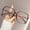 Purple, variant on Versatile and Artsy Large-frame Blue Light Blocking Non-prescription Glasses For Women