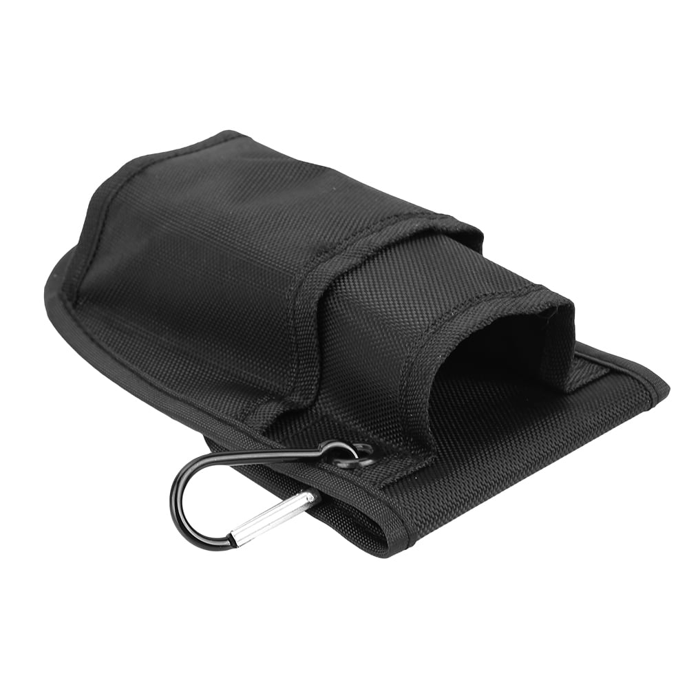 M Buder Portable Waterproof Camera Waist Bag Pouch Case for DSLR Monopod and Tripod Support, Durable Dust-proof Black Nylon Photography Accessory Pack