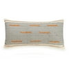 Ayesha Lumbar Decorative Pillow, 18"X18", Gray