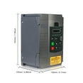 thumbnail image 4 of 1.5KW/2.2KW 220 VFD Inverter 0.75KW Frequency Inverter Converter 1P input 3P Output 220 For CNC Spindle motor, 4 of 7