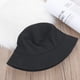 thumbnail image 2 of Sombrero de pescador para mujer, sombrero de pescador con visera solar lisa, sombrero de pescador con protección UV, sombrero para el sol blanco y negro, sombrero plegable para deportes al, 2 of 5