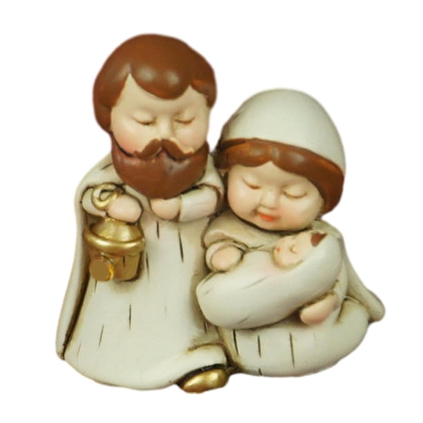 Figura de , artesanía hecha a mano, regalo de resina, conjunto de Belén, figuras Estilo C perfke estatuilla de la escena de la natividad