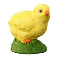 thumbnail image 4 of Estatua de pollito de jardín, figura de animal, escultura de resina, figura de gallo en miniatura para Estilo A, 4 of 8