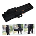 thumbnail image 4 of CRILSTYLEO Trombone Bag Black Velvet Double Shoulder for Musicians 1Set, 4 of 8