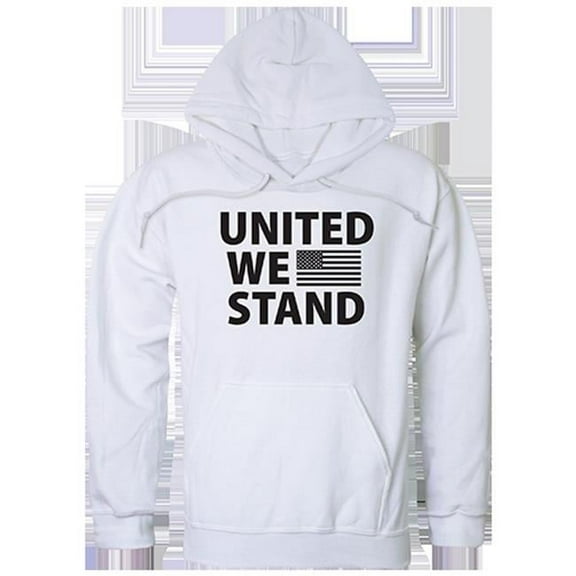 Rapid Dominance United We Stand Graphic Pullover Sweatshirt, White - Large
