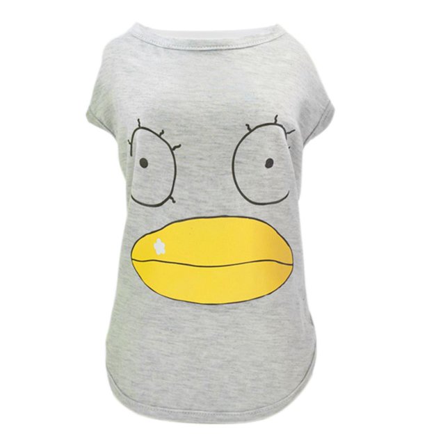 Chaleco De Camiseta Para Perros , Primavera Verano Para Perro, Perrito, Perrito Perro Camiseta Ropa Trajes Gris-l Zulema Arnés del chaleco del verano del perro de mascota