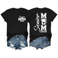 thumbnail image 4 of MEICHEN Graduation Gifts for Her: Crew Neck Senior Mom Shirts Class Of 2026 Graduate Short Sleeve Tshirt Funny Graphic Tees Tops Womens Spring Summer Tops, 4 of 4