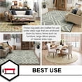 thumbnail image 4 of Mohawk Home 32oz Unback Rug Pad Utility Solid Gray 7' 6" x 10' Rug Pad Perfect for Kitchen, Living Room, Kid's Room, 4 of 8