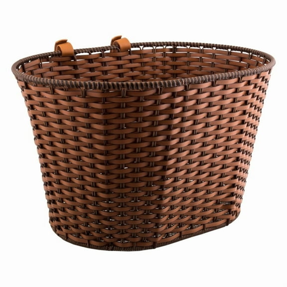Sunlite Deluxe Rattan Basket Brown Rattan 15x11x9.5`