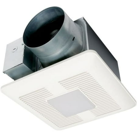 Exhaust Fan Sones - Panasonic FV-1115VQL1 150 CFM 0.5 Sones Ceiling Mounted LED Lit Exhaust Fan with