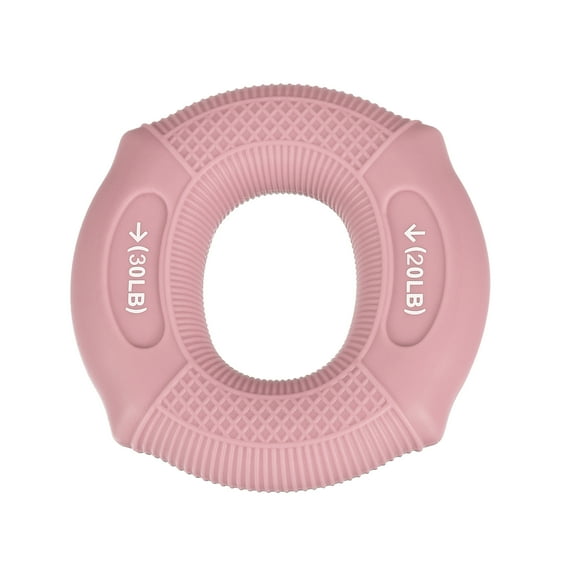 3.07" 20/30 Lbs Pink Hand Grip Strengthener Hand Grip Ring for Training