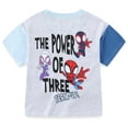 thumbnail image 3 of Marvel Spidey and His Amazing Friends Short Sleeve T-Shirt and Shorts Set (Boys), 2 Piece Set, Sizes 2T-5T, 3 of 7