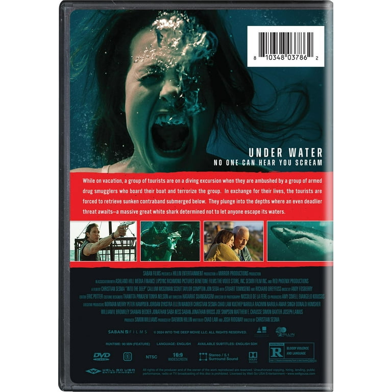 Into the Deep (DVD), Horror, Well Go USA - Walmart.com