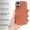 thumbnail image 5 of Blackbrook Funda De Cuero Para Iphone 17 - Barlow Funda A Presión Hecha A Mano Cuero De Plena Flor Con Protección De Borde 360 ​​Compatible Con Magsafe Diseño Protector Delgado Caja De Regalo De Lujo, 5 of 5