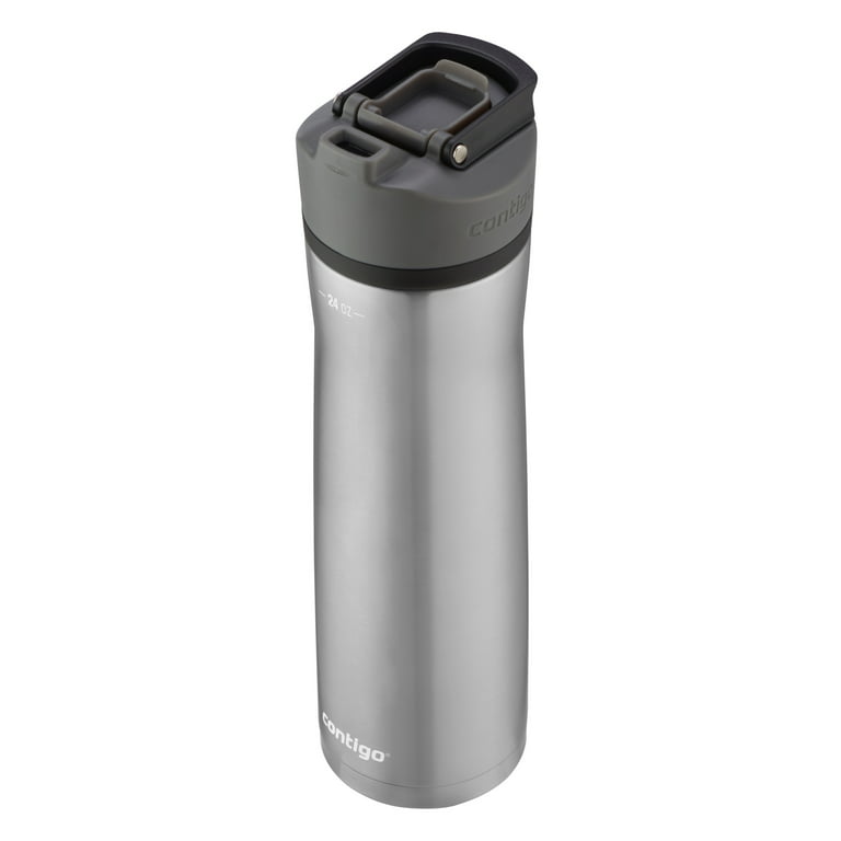 Personalized Contigo Cortland Chill 2.0 Stainless Steel Vacuum-insulated  Water Bottle With Spill-proof Lid, 24oz, Blueberry 