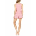 thumbnail image 4 of Laundry by Shelli Segal Women's Hacci Tank Top w/ Matching Shorts Lounge Set, 4 of 4