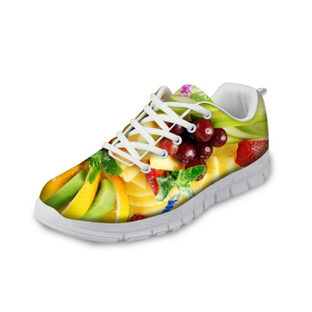 

ThiKin Female Autumn Leisure Sneakers 3D Sweet Lollipop Printed Male Casual Shoes Lace Up Girls Women Flat Shoe Dropshipping