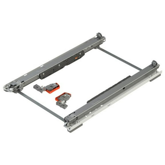 Blum B769r5337sd Movento Waste/Recycle Slide 15"W Min. - Zinc