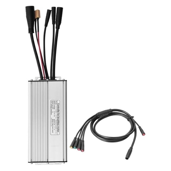 HAGSYCT 36V/48V 30A E-bike Brushless Controller 1000W for KT Parts with 1T5 Cable for Electric Bicycle Scooter Mountain Bike Parts