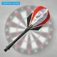 thumbnail image 4 of Unique Bargains Slim Dart Flights, 5 Pack PET Dart Accessories, Oval Pattern, 4 of 5