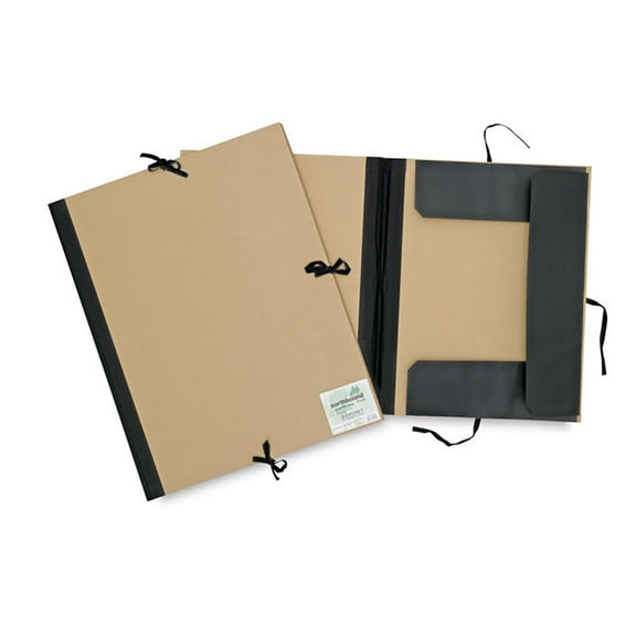 Cachet Deluxe Portfolio - 9" x 12", Earthbound with Flaps