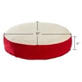 thumbnail image 4 of Happy Hounds Scout Deluxe Round Dog Bed, Extra Small, 24", Latte/Sherpa, 4 of 9