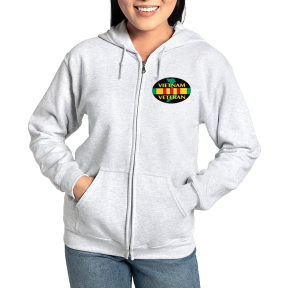 CafePress - Vietnam Veteran - Women's Zip Hoodie