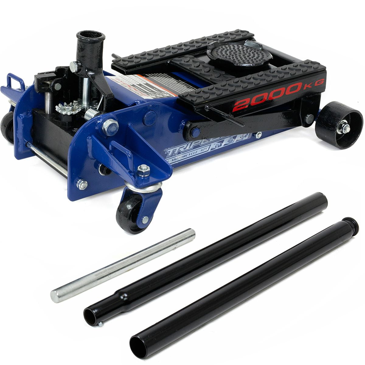Stark 2 Ton Capacity Triple Lift Floor Jack Hydraulic Cars