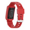 thumbnail image 4 of Correas de reloj de silicona impermeable , liviana, suave, a prueba de sudor, para Charge5 / 4 / 4SE / 3 / Fitness rojo Soledad Pulsera de correa de reloj, 4 of 10