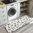 thumbnail image 3 of Cute Animal Dogs Kitchen Rug Mat,Kitchen Runner Rugs Non Skid Washable,Decorative Kitchen Floor Mats for Kitchen,Sink,Laundry,17"x47.2", 3 of 7