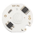 thumbnail image 1 of 10 Pcs AC220V 12W Puce Intégrée Haute Luminosité Source de Lumière Intelligente IC Projecteur de Perles COB Bleu, 1 of 8