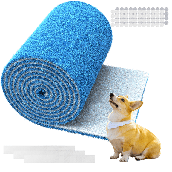 20"X120" Air Vent Filters , MERV 8 Electrostatic Cut to Size Vent Filter for Home, Ceiling, Refrigeration, HVAC Vent, Compression Packing