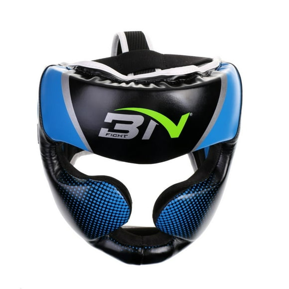 Casco de Boxeo Zulema Artes Marciales Entrenamiento Protector Absorción de golpes Azul